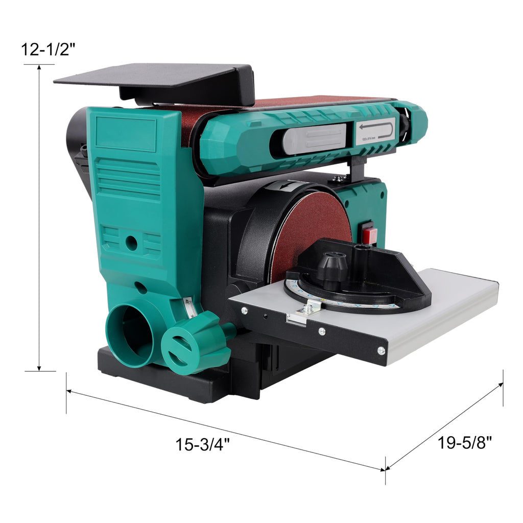 4x36 & 6 Inch Benchtop Belt Disc Sander L630337