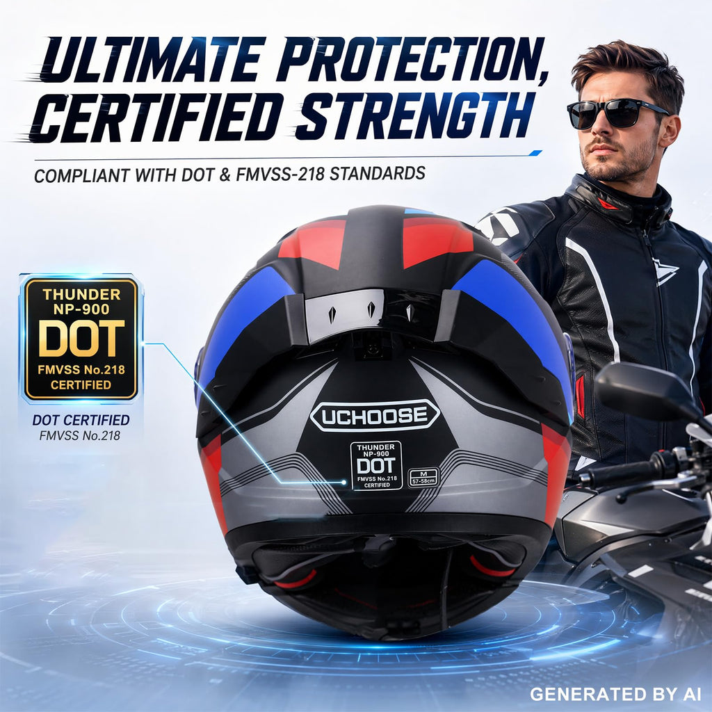 Heavy Duty Flip Up Modular Motorcycle Helmet X586781