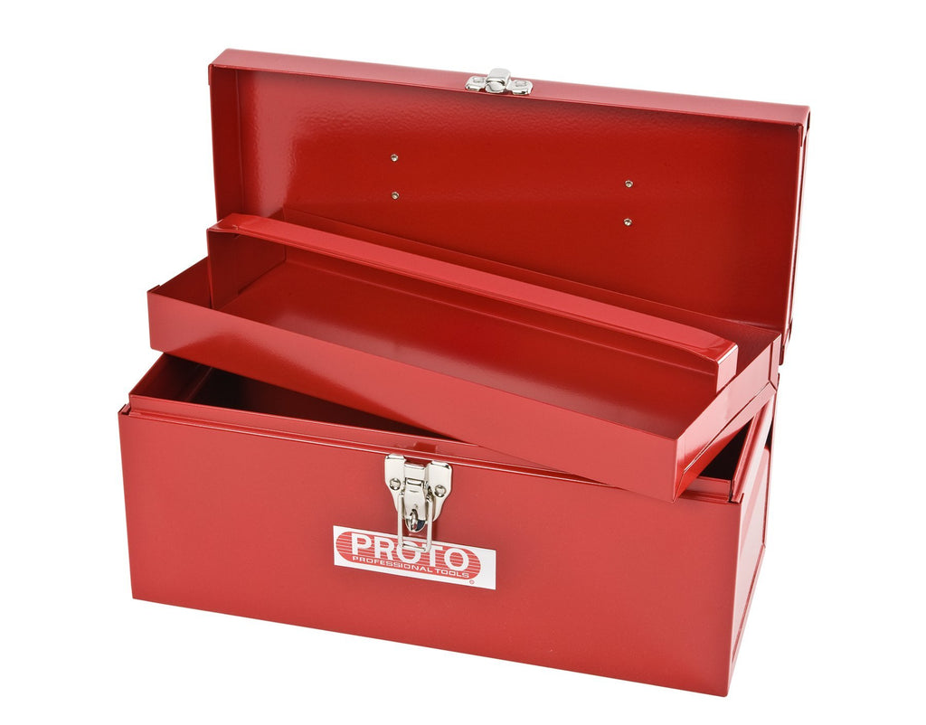 Red 14"L X 6"D X 6-1/2"H Tool Box J6145