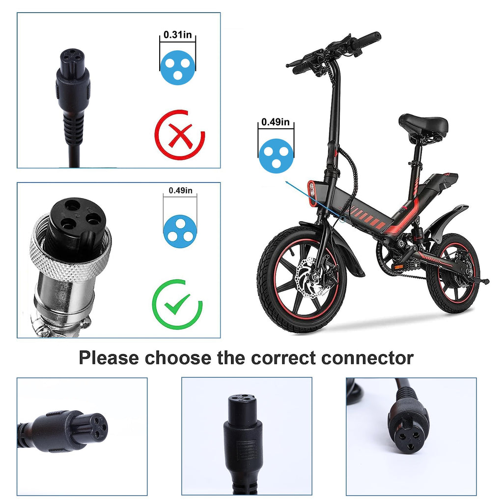 54.6V Power Adapter for Electric Bike Electric Scooter J141027