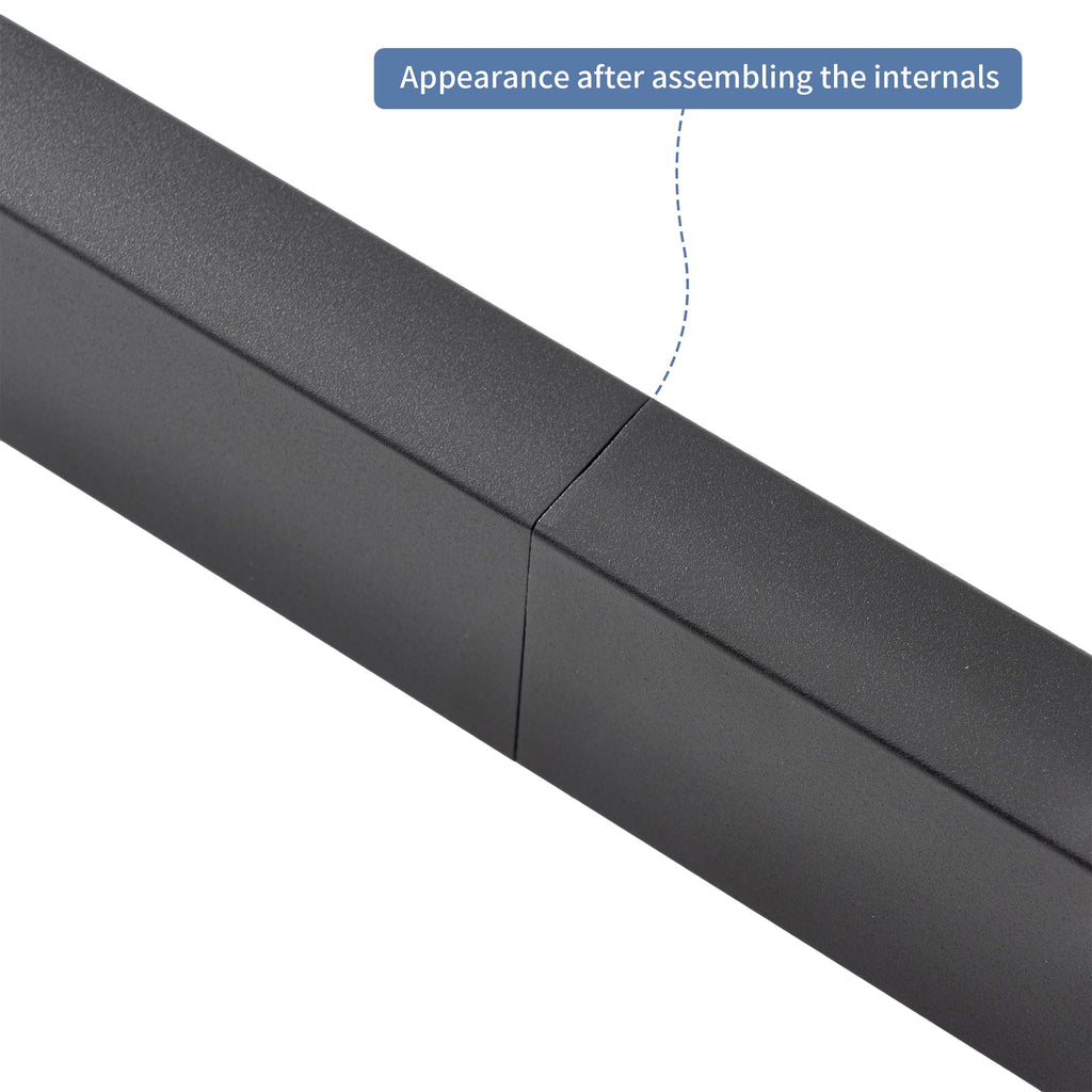 Matte Black Handrails Kit for Stairs G3982