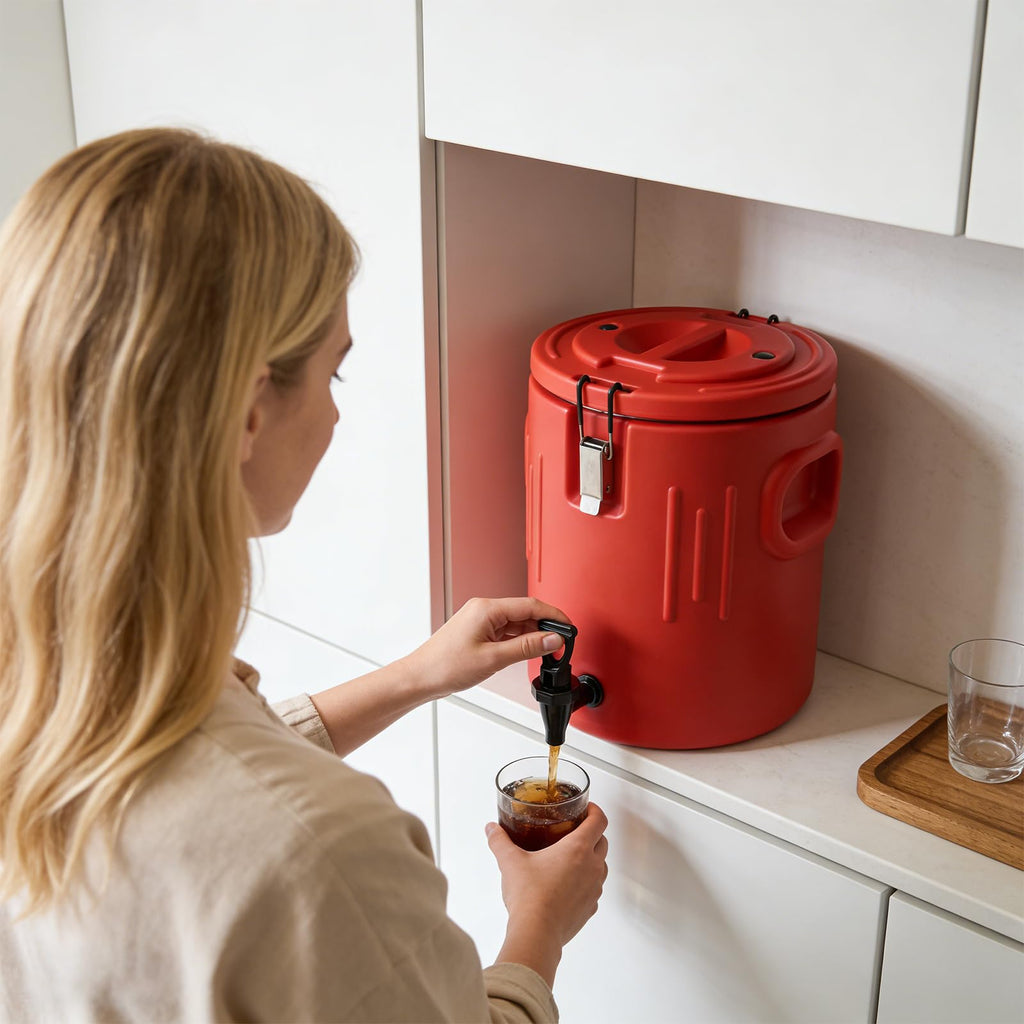 Insulated Beverage Dispenser with 304 Steel Interior P395