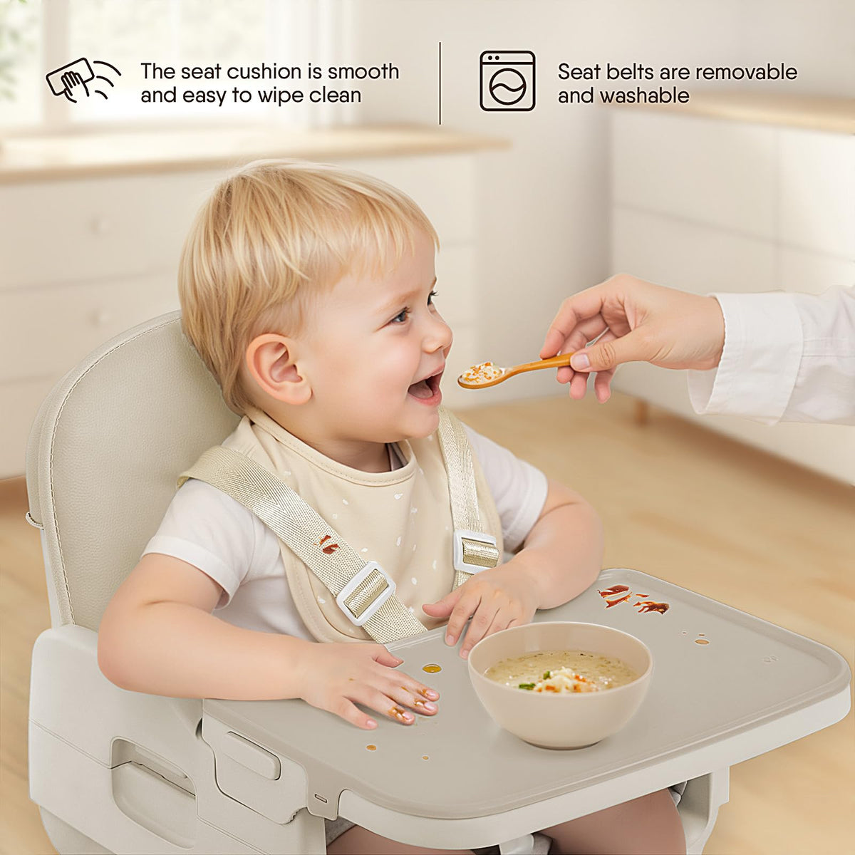 3-in-1 Portable Baby High Chair J3754