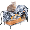 Extra Large Heated Weatherproof Cat House C50407