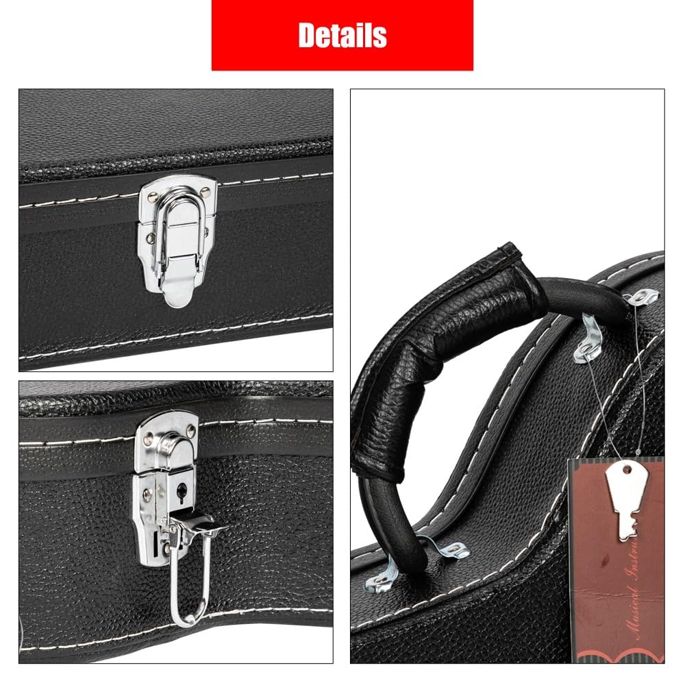 Hard Case for Semi-Hollow Hollowbody Electric Guitars O448906