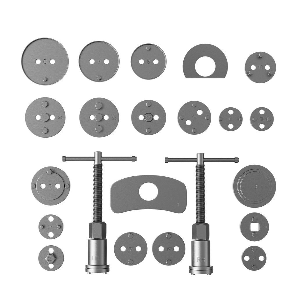 Heavy Duty Disc Brake Caliper Compression Tool Kit T25004