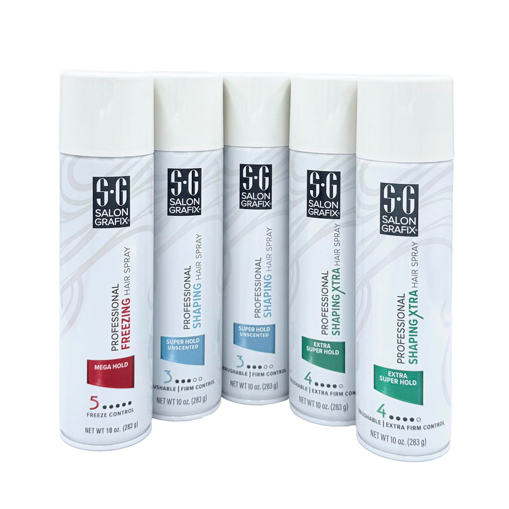 Mega Hold Unscented Quick-Drying Hairspray Pack of 5 J613411