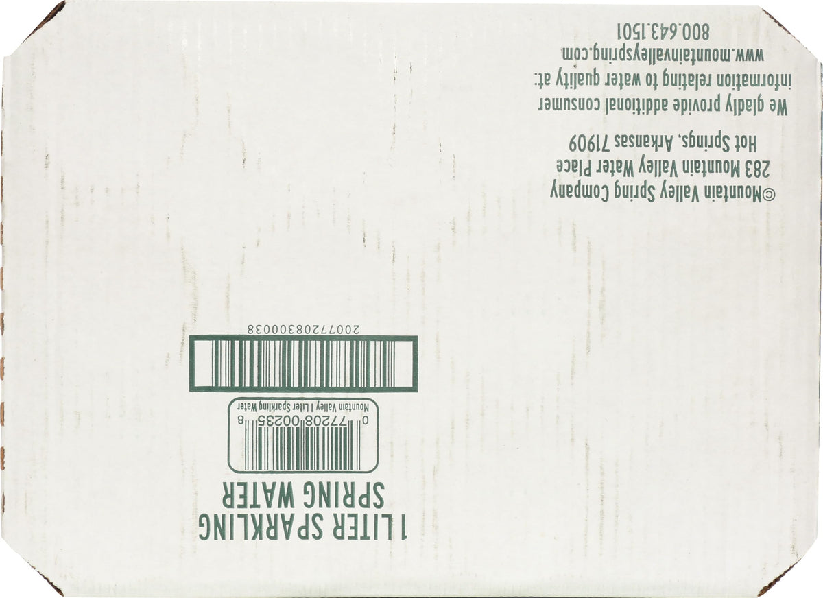 Sparkling Water 12pk 33.8 Fl Oz A226