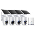 5MP Wireless Outdoor Security Cameras 4-Cam Kit L6593