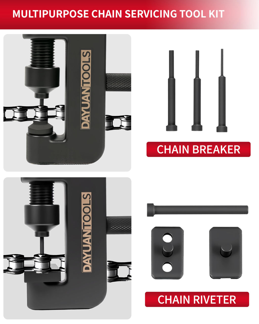 Motorcycle Chain Breaker Set R822