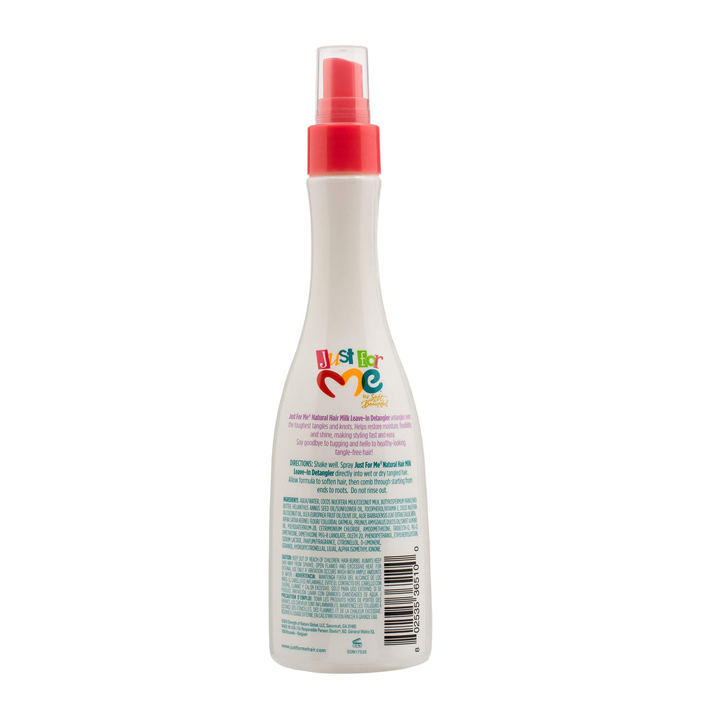 Natural Hair Milk Detangler with Coconut Milk, Shea Butter & Sunflower Oil, 10 oz H6763