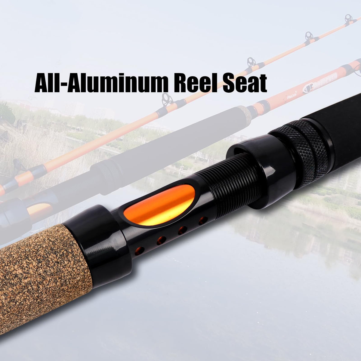 2 Piece Medium Heavy Catfish Fishing Rod W50170