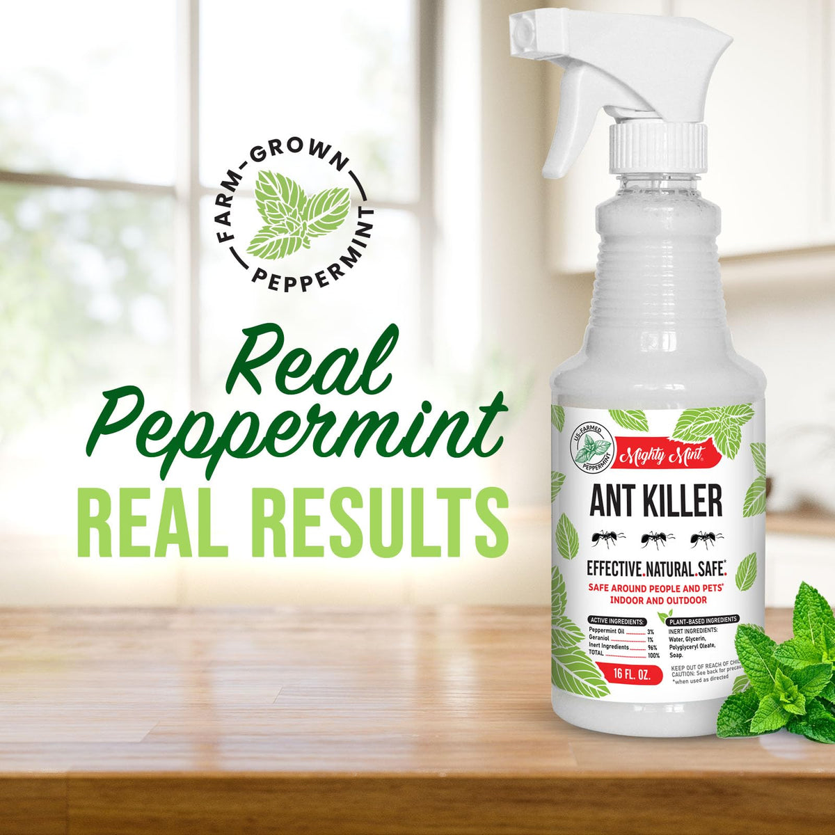 Peppermint Oil Ant Killer Spray, 16 oz M553