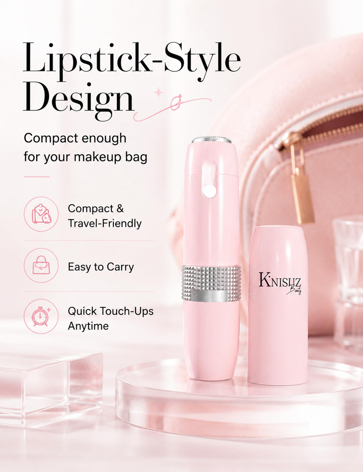 2-in-1 Facial Hair Removal and Eyebrow Trimmer F54207