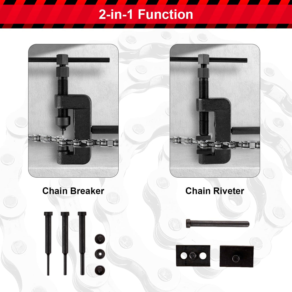 13 Pcs Motorcycle Chain Breaker Tool Kit B3733