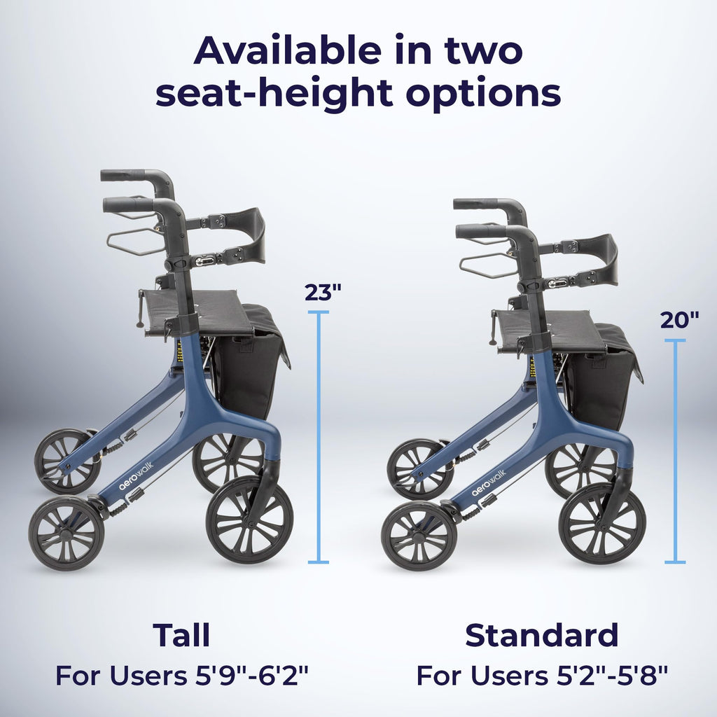 Blue 15.2 lb Rollator K3270