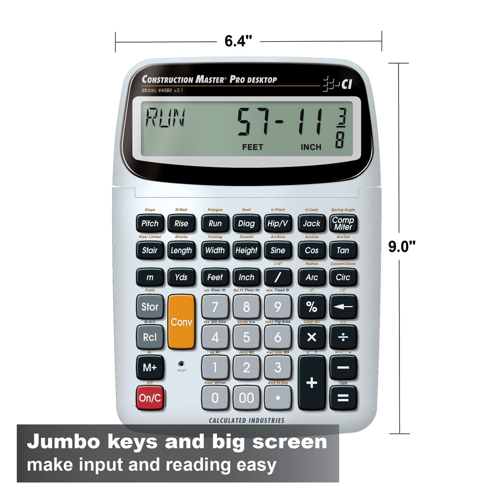 Construction Master Pro Calculator R9290