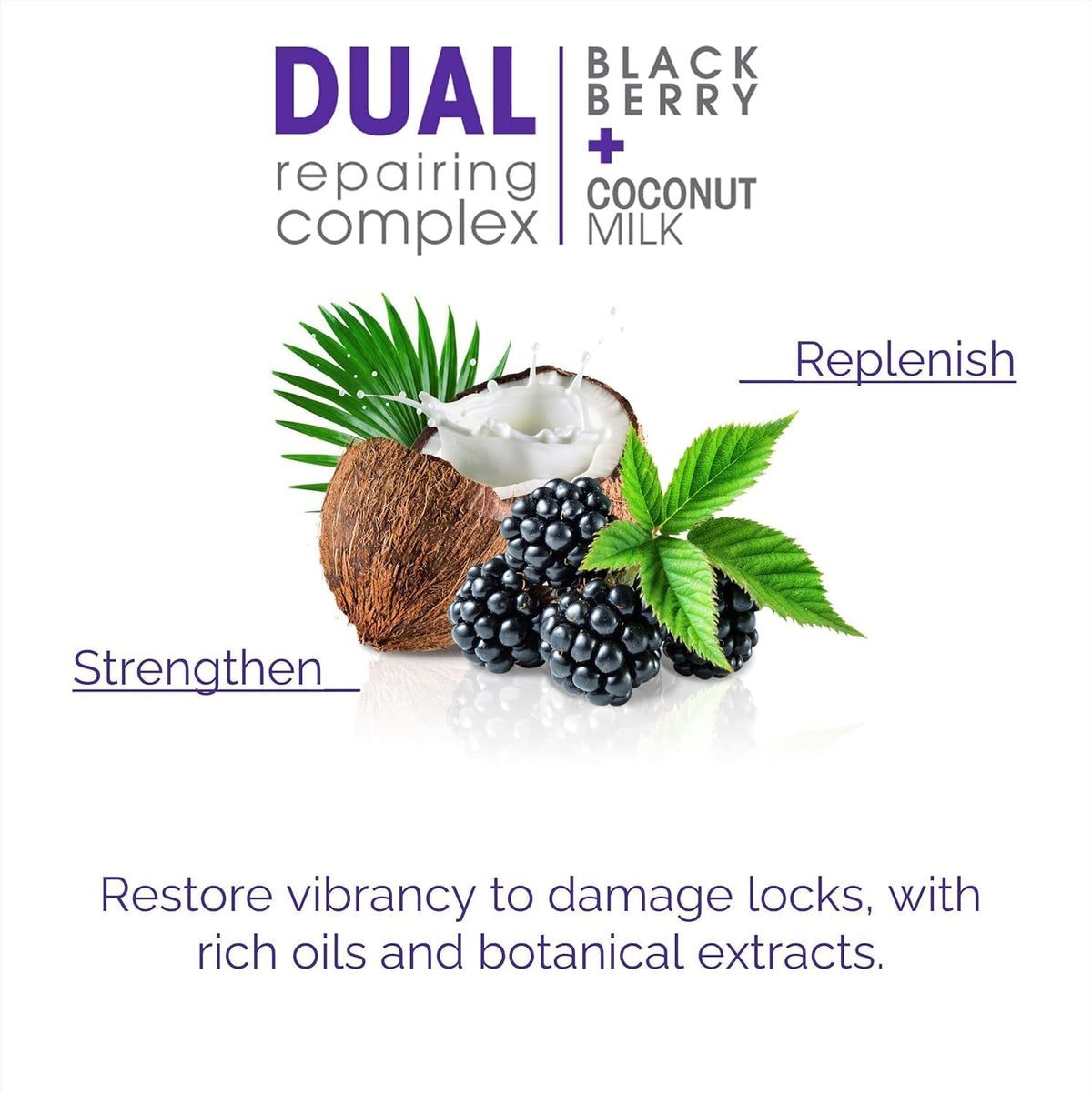 Ultra-Repairing Shampoo & Conditioner Set, 8.5 oz Each D58385