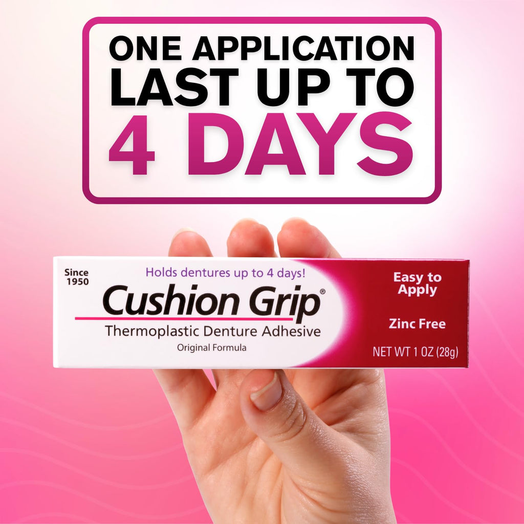Cushion Grip Thermoplastic Denture Adhesive 1 oz R931272