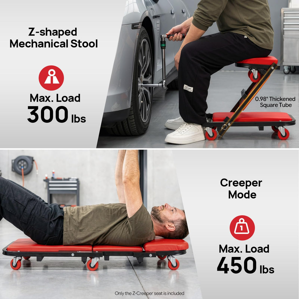 Heavy Duty 2 in 1 Z Creeper Seat K65994
