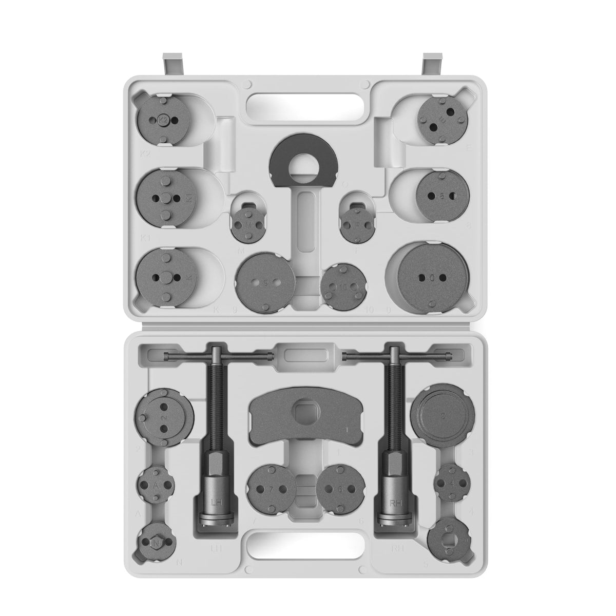 Heavy Duty Disc Brake Caliper Compression Tool Kit T25004