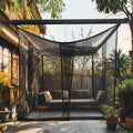 Black Mosquito Net 13 x 10 FT L19158