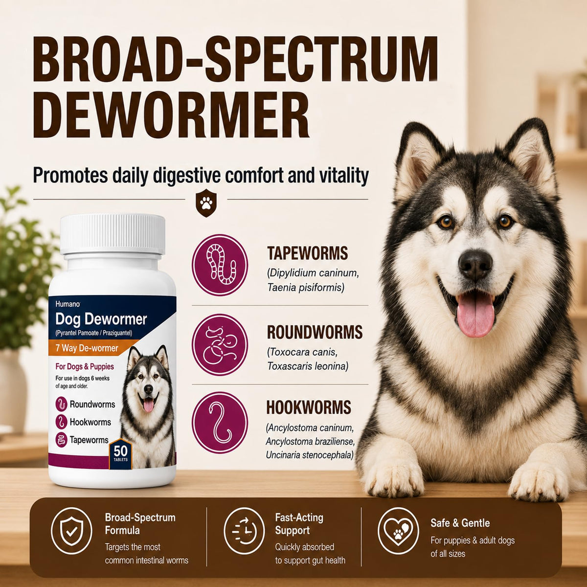 7 Way Dewormer for Dogs T388005