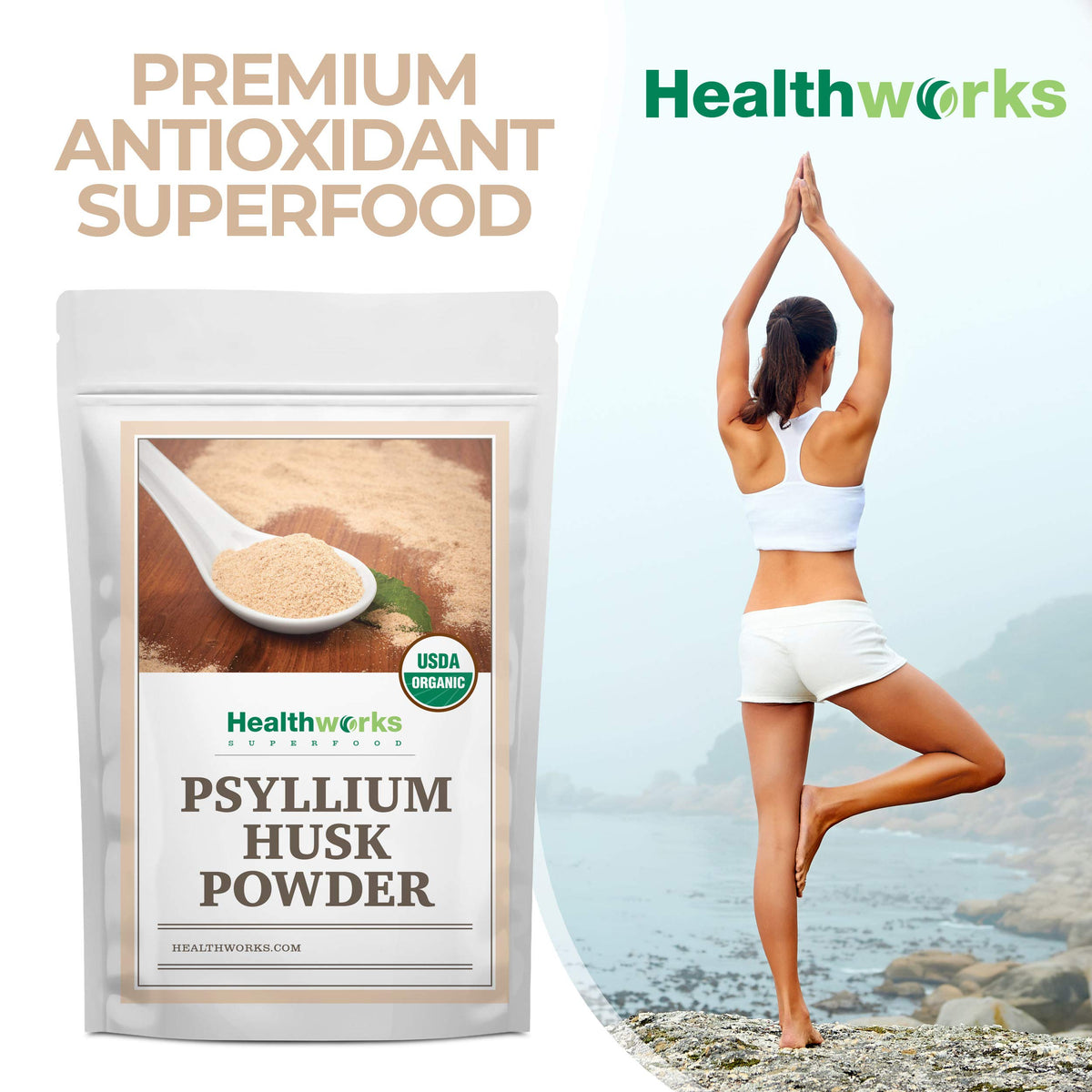 Organic Psyllium Husk Powder 2 lb Z465121