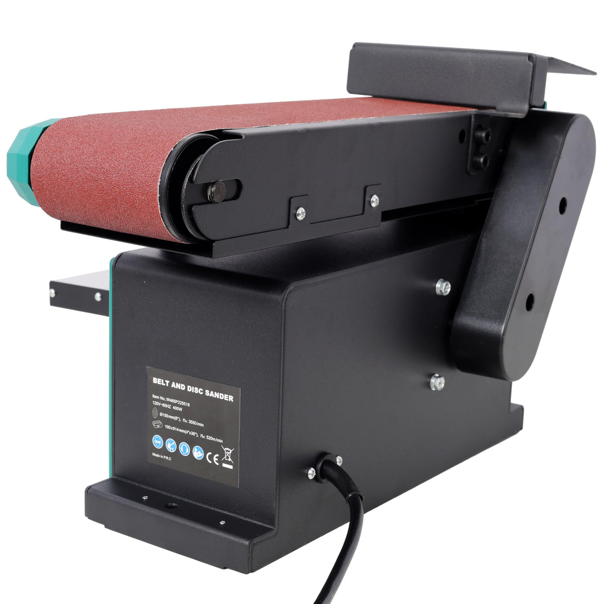 4x36 & 6 Inch Benchtop Belt Disc Sander L630337