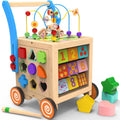 Wooden Activity Cube Walker A491