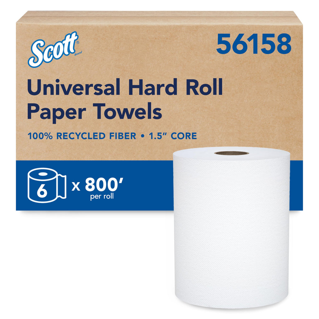 Hard Roll Paper Towels 6 Rolls U586