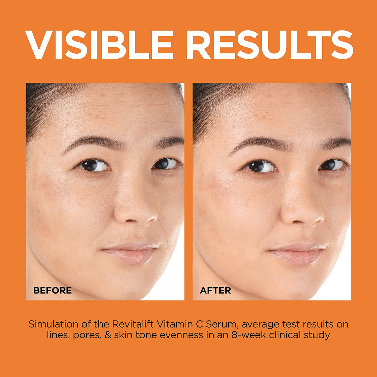 Vitamin C Brightening Face Serum with Vitamin E, Salicylic Acid, 1 oz B489500