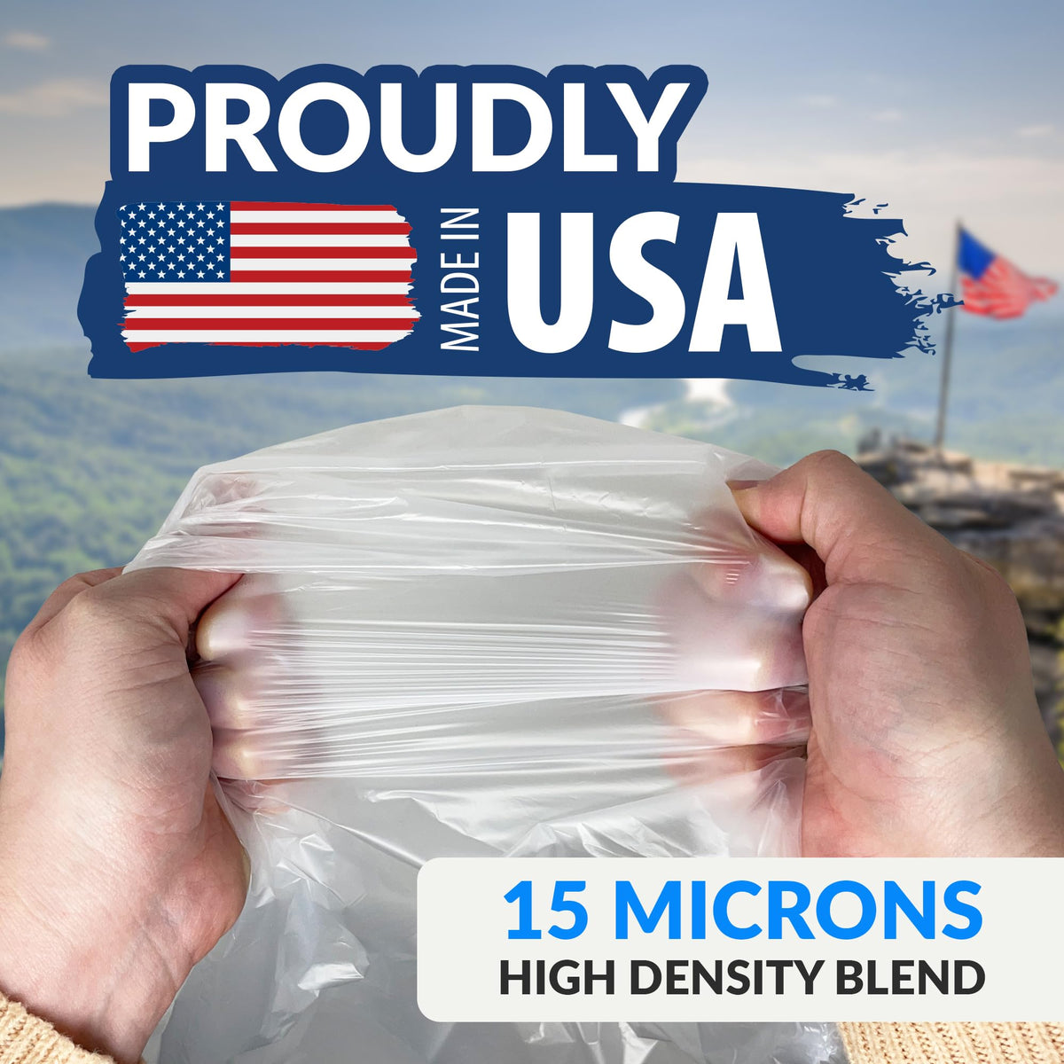 50 Gallon Heavy Duty Trash Bags Y289319