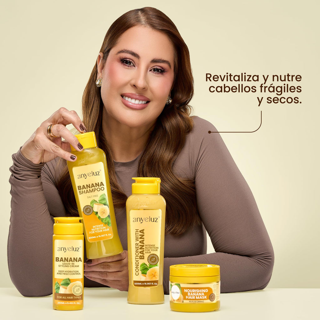 Banana Hair Mask with Banana Extract 10 Oz J2771
