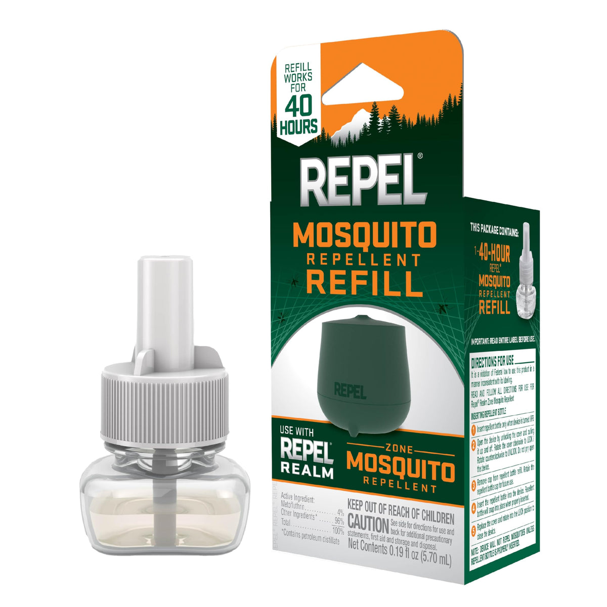 Mosquito Repellent Refill 0.19 Fl Oz W636