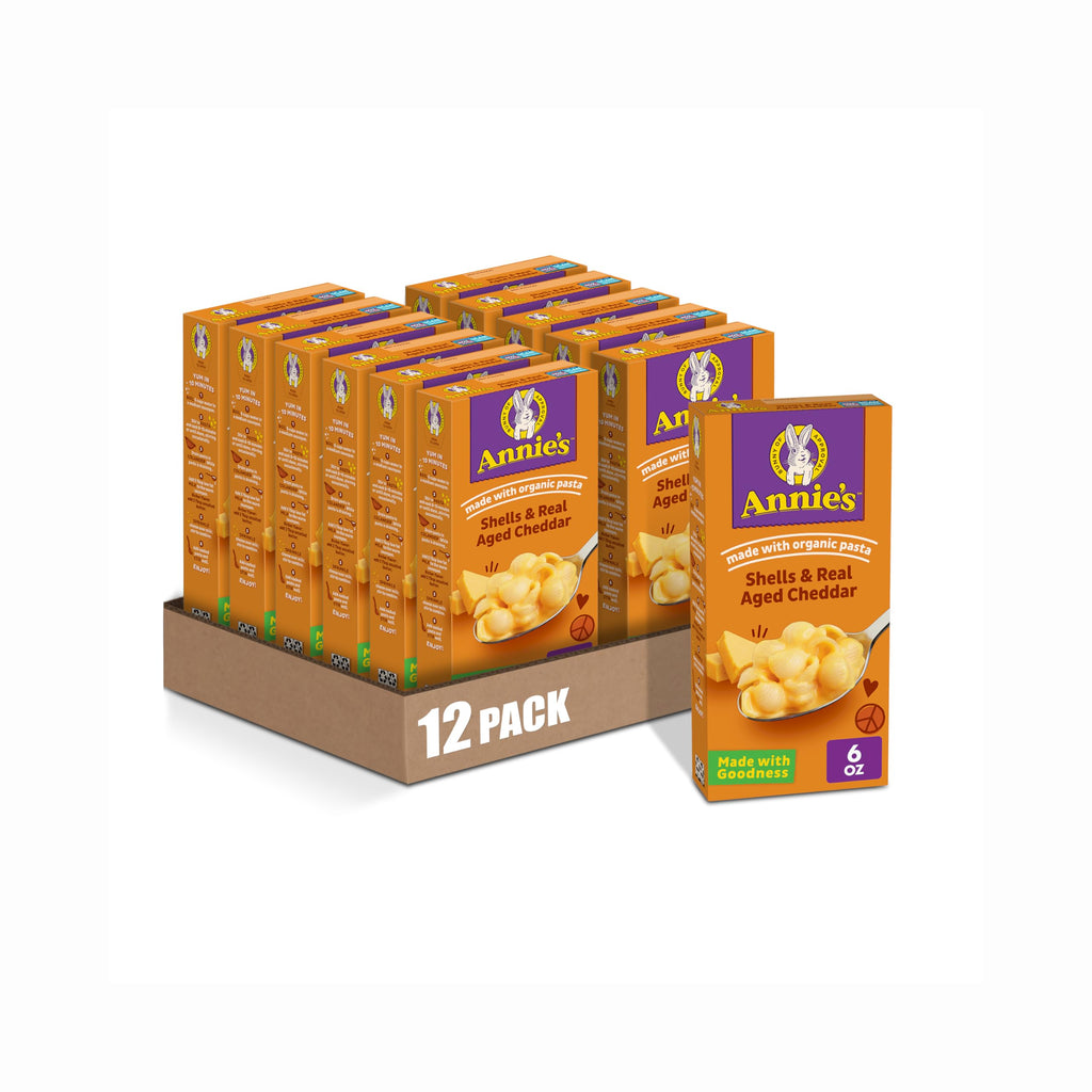 Shells and Real Aged Cheddar 6 oz 12 pk K875223