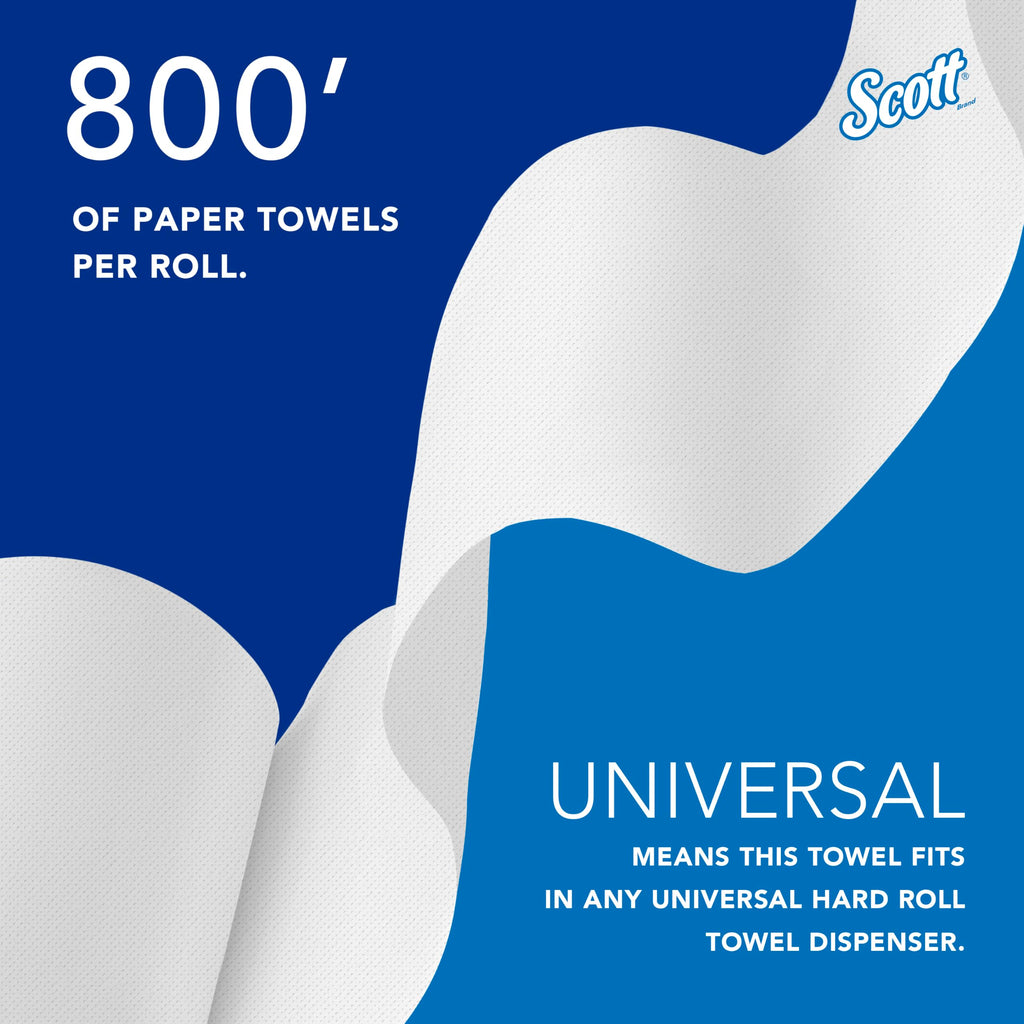 Hard Roll Paper Towels 6 Rolls U586