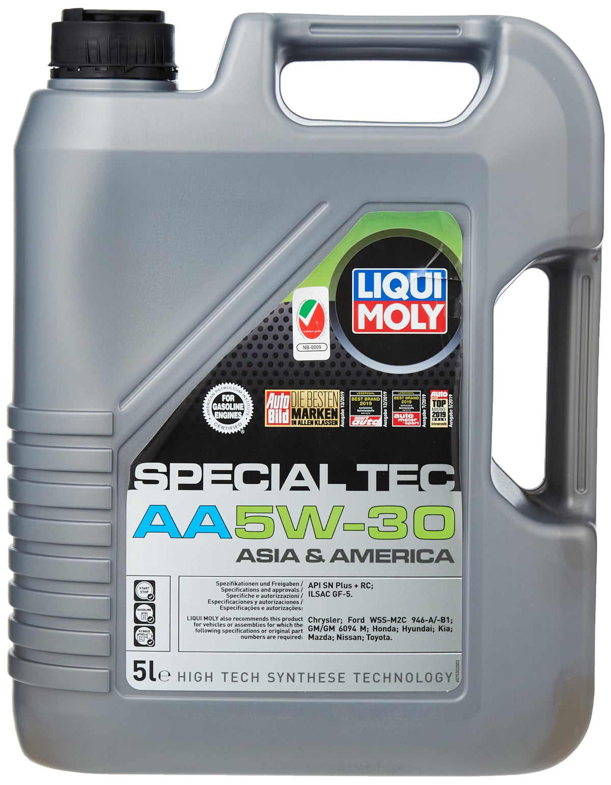 Fully Synthetic 5W-30 Engine Oil 5 L C3919