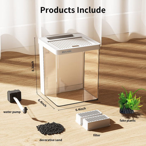 1.5 Gallon Aquarium Kit with Filter and LED Light Q948712