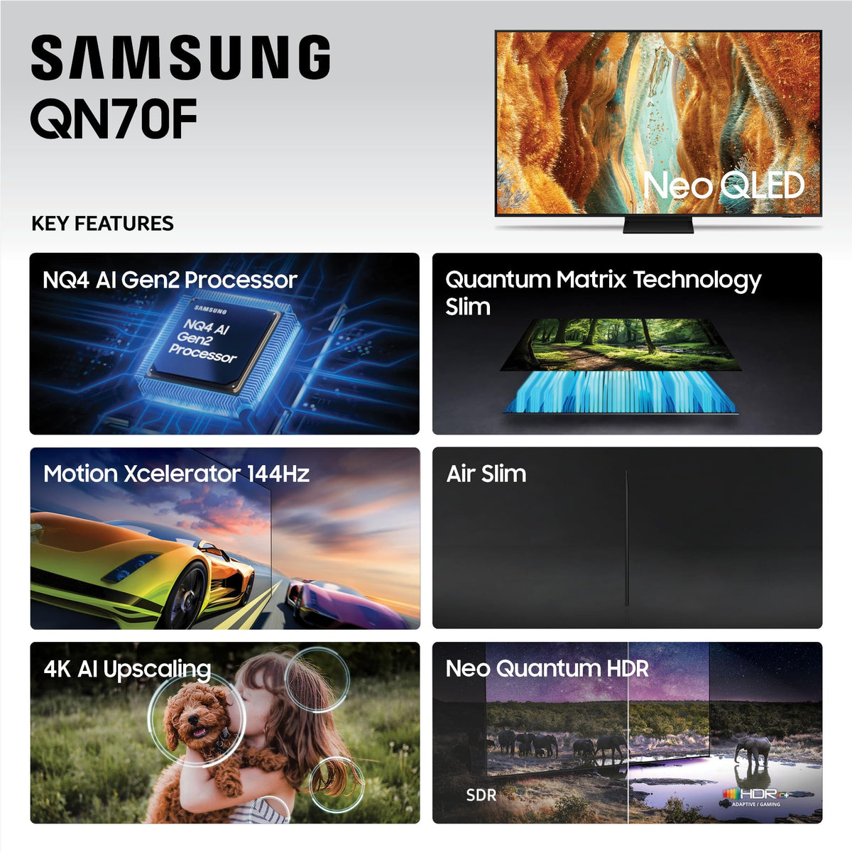 55-Inch 4K Mini LED Smart TV O461