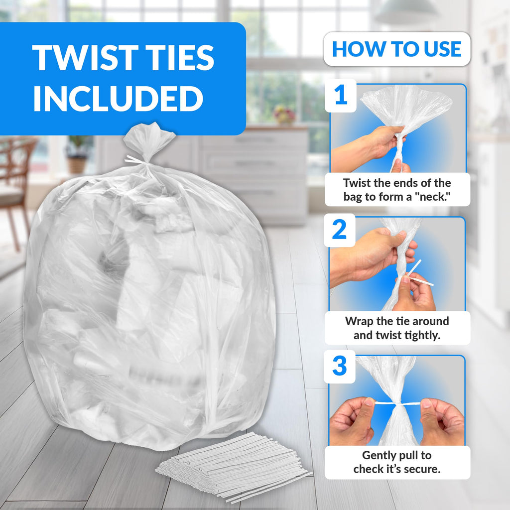50 Gallon Heavy Duty Trash Bags Y289319