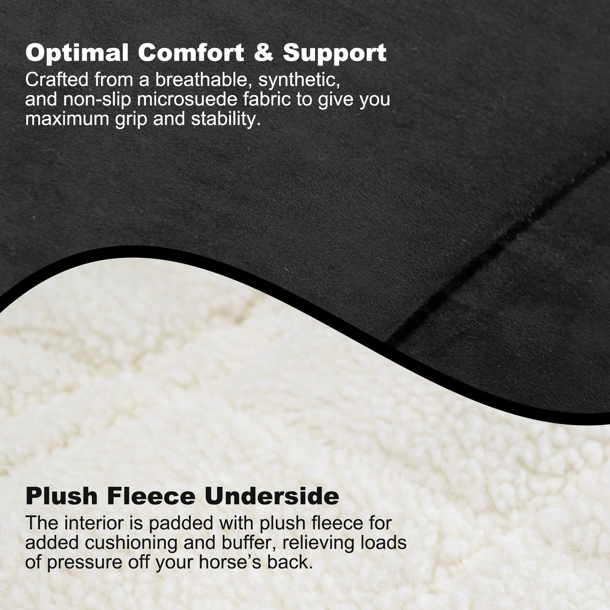 Western Contour Horse Saddle Pad D698332