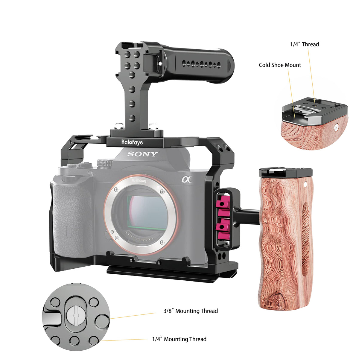 Aluminum Alloy Camera Cage Kit U57385