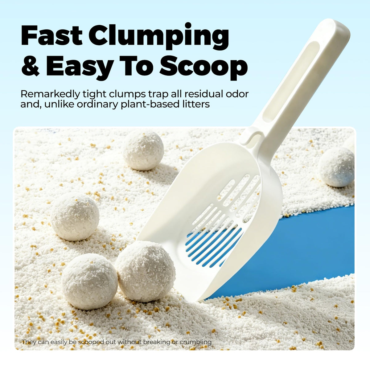 Tapioca Cat Litter Rapid Clumping 5.5lb × 3 Bags Z64174