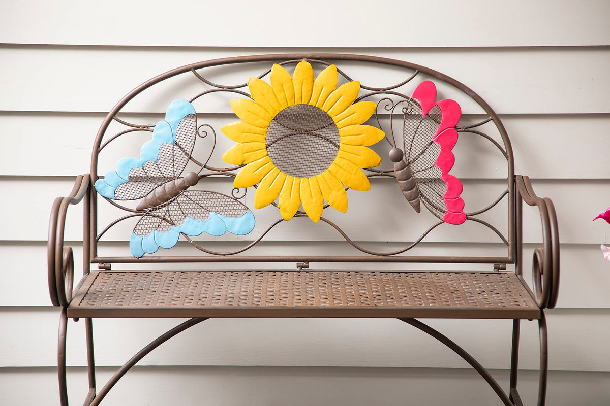 Cast Iron Metal Garden Bench U336