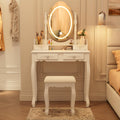 Vanity Desk with Mirror and Lights R6692