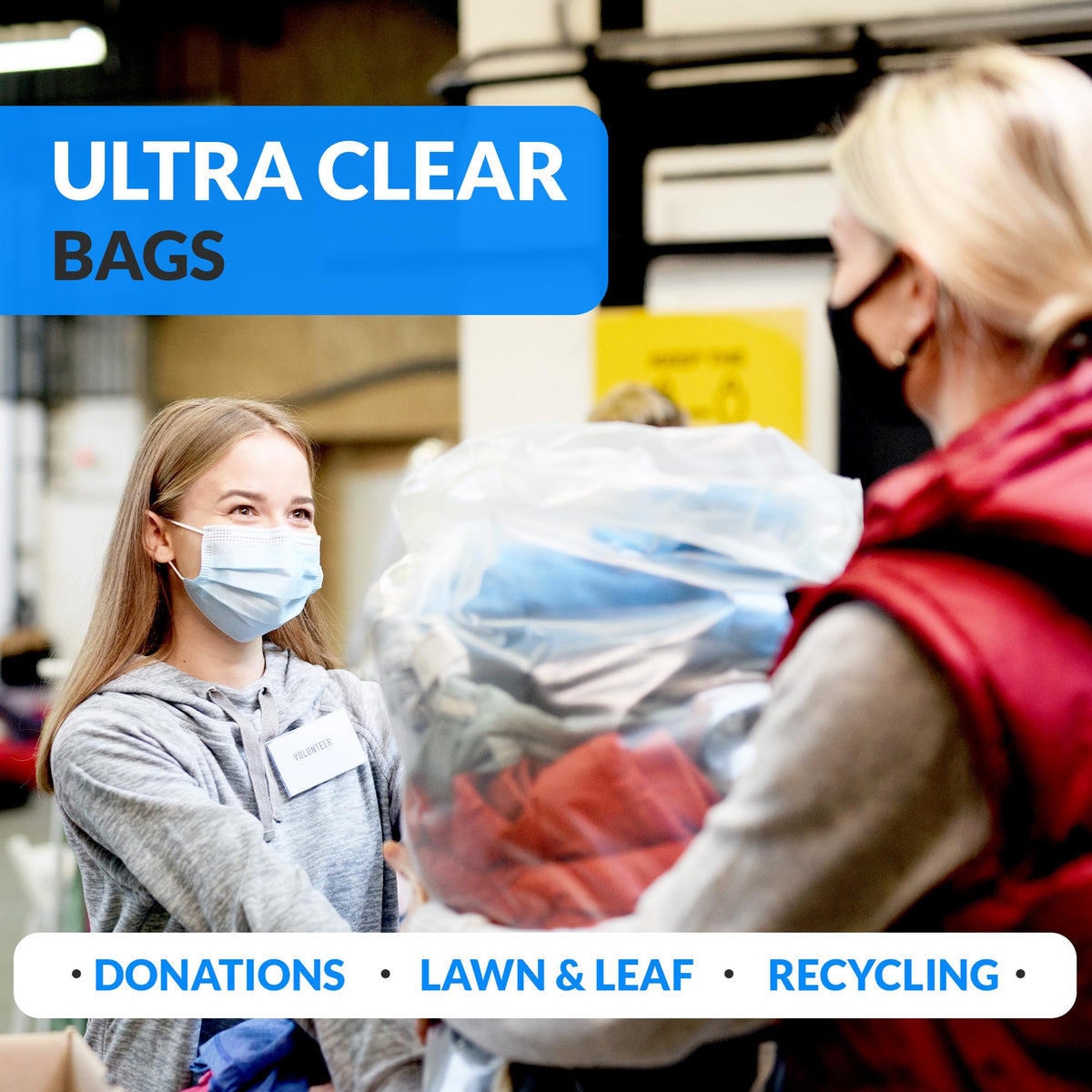 50 Gallon Heavy Duty Trash Bags Y289319