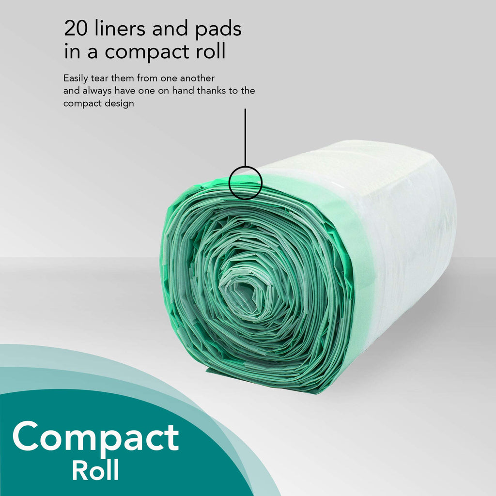 Disposable Commode Liners 60 Count A7998
