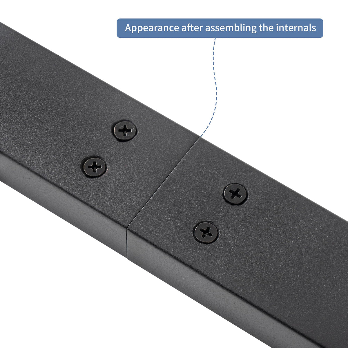 Matte Black Handrails Kit for Stairs G3982