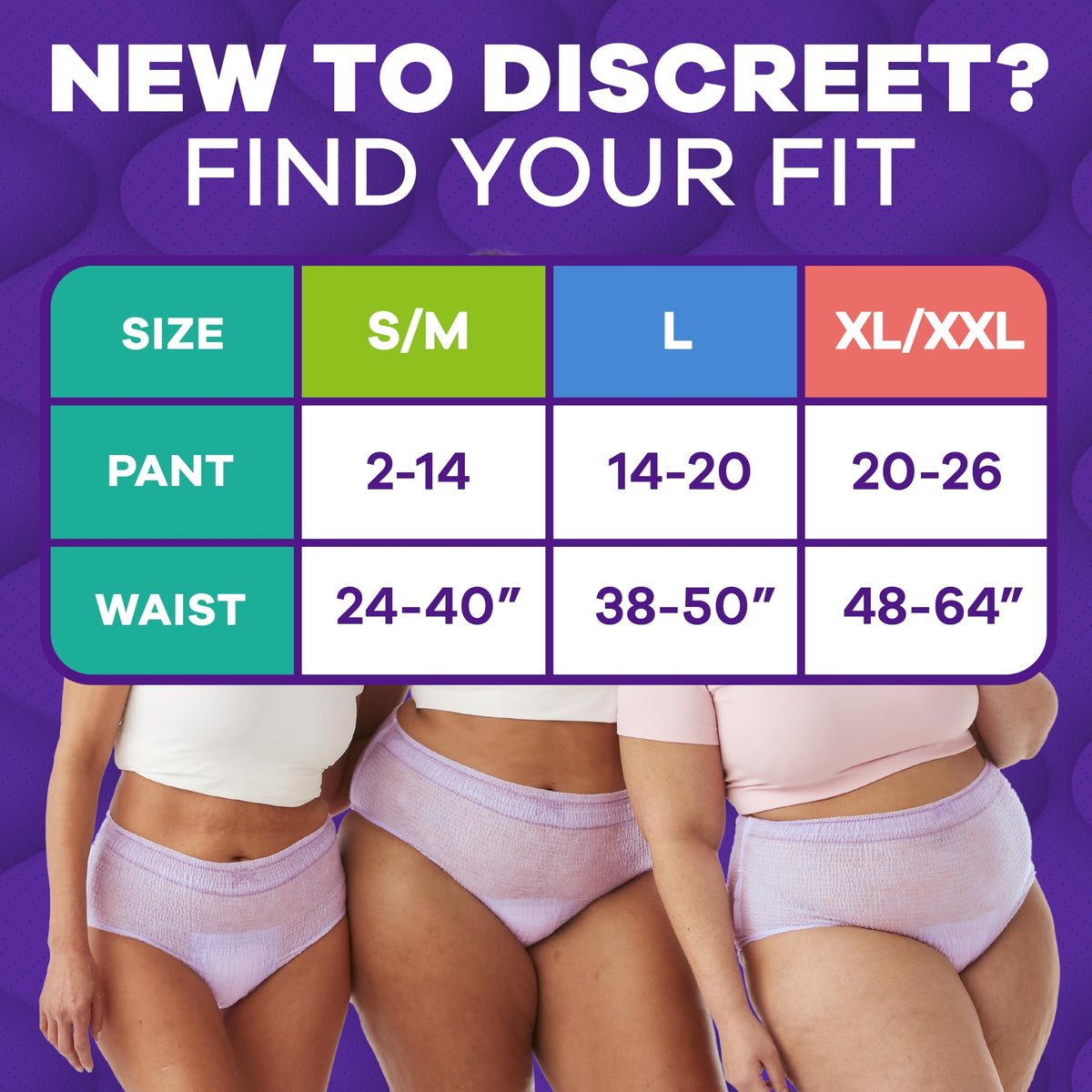 Scented Adult Diapers Size S/M 26 Count S656